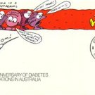 AUSTRALIA 1987 Diabetes Associations FDC PSE J2564