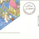 AUSTRALIA 1987 Shelter For The Homeless FDC PSE J2530