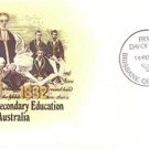 AUSTRALIA 1982 Education Anniversary FDC PSE J2527