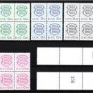 ESTONIA 1991 State Arms 4blocks MNH CV 36 EUR J1601