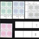 ESTONIA 1991 State Arms 4blocks MNH CV 36 EUR J1600