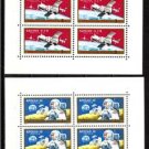 HUNGARY Space Airmail  1970 Two MNH MS  #573