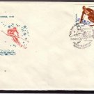 Olympic Games Lake Placid Downhill Skiing 1980 FDC 3278
