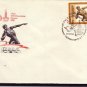 22nd Summer Olympic Games Putting Shot 1980 FDC J3273