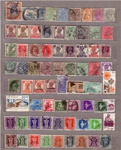 INDIA Nice Very Old / Old Used Stamps Lot J3313
