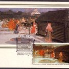 PAINTING A.P.Ryabushkin Maximum Card Russia 1986 #J373