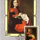 SPAIN PAINTING Zurbaran Maximum Card Hermitage #520
