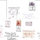 ESTONIA Architecture Castles 3FDC Used Covers J30512