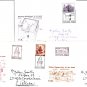 ESTONIA Architecture Castles 3FDC Used Covers J30512