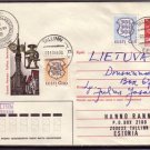 ESTONIA Tallinn 1991 Cover Mixed Franking Russia J3050