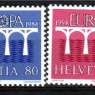 SWITZERLAND 1984 EUROPA CEPT 25th Anniversary MNH J1137