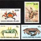 Cocos (Keeling) Isl 1990 Marine Fauna Crabs MNH B326