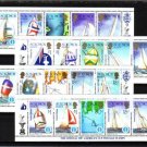 SOLOMON Isl 1986 Ships Yachting MNH Sc 570-574 B323