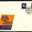 LITHUANIA Special Olympics Cover Panevezys 1992 J1484