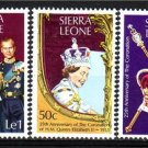 SIERRA LEONE 1978 QEII Coronation 25th Anniv MNH B74