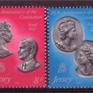 JERSEY 1978 QEII Coronation 25th Anniv MNH B92