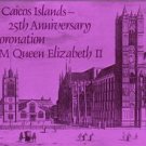 TURKS CAICOS Is QEII Coronation 25th Anniv Booklet B272