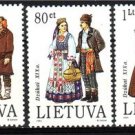 LITHUANIA 1993 National Costumes MNH 1765