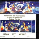 MEXICO 1985 Space Communication MNH Sc 1386-89 #J4