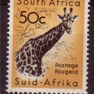 SOUTH AFRICA 1961 Animals Giraffe MVLH Sc 252  #J116
