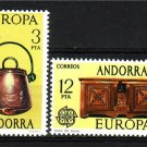 EUROPA 1976 Andorra Spain Handcrafts MNH #J640