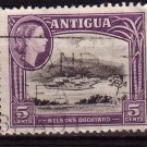 ANTIGUA QEII 1953 Nelsons Dockyard Used Sc 112 #J191