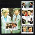 NEVIS 1991 Diana Charles Wedding 10th Anniv MNH B155