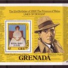 GRENADA 1982 Diana Birthday H.Bogart SS MNH B118