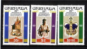 GRENADA 1978 QEII Wedding 25th Anniv MNH B113