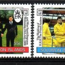 SOLOMON Is 1986 Royal Wedding Issue MNH full set #B14