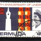 BERMUDA 1966 QEII UNESCO Used Sc207 J1947