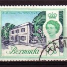BERMUDA 1962 QEII Post Office Used Sc180 J1946