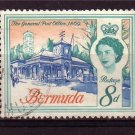 BERMUDA 1962 QEII Post Office Used Sc181 J1941