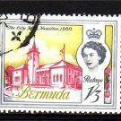 BERMUDA 1962 QEII City Hall Used Sc184 J1940