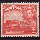 MALTA 1943 George VI MNH Sc195A (SG221a) B447