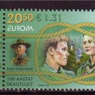 ESTONIA 2007 EUROPA Scouting MNH J1332