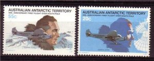 AAT 1979 Airplane Mountains Set Mint Sc L35-36 B293