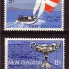 NEW ZEALAND 1971 Yacht Racing Set Mint Sc 471-472 B296