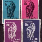 NETHERLANDS ANTIL 1967 Semipostal Mint Sc B77-B80 B302