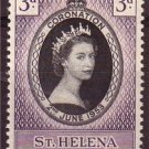 St HELENA 1953 QEII Coronation Mint Sc139 B530