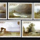 JERSEY 1987 Painting Sea MNH Full Set B90
