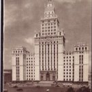 RUSSIA Old Postcard Moscow Architecture Photo 1953