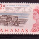 BAHAMAS 1967 QEII Old Cannons MNH Sc262 B475