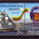 LITHUANIA 2009 Worldwide Regatta Sailing Ships MNH 1871