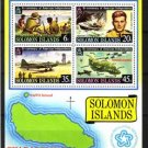 SOLOMON Is 1976 200th American Independence SS MNH B73