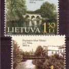LITHUANIA 2001 Technical Monuments Bridges MNH 1812