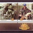 AUSTRALIA 2001 War Army Pair Sc 1937-38  MNH  #J506