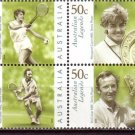 AUSTRALIA 2003 Sport Tennis Sc 2125-28 MNH J522