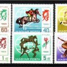 HUNGARY 1969 Various Sports MNH set CV 5.50 EUR J894