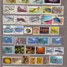 FISHES MARINE FAUNA Used Stamps Lot J3193